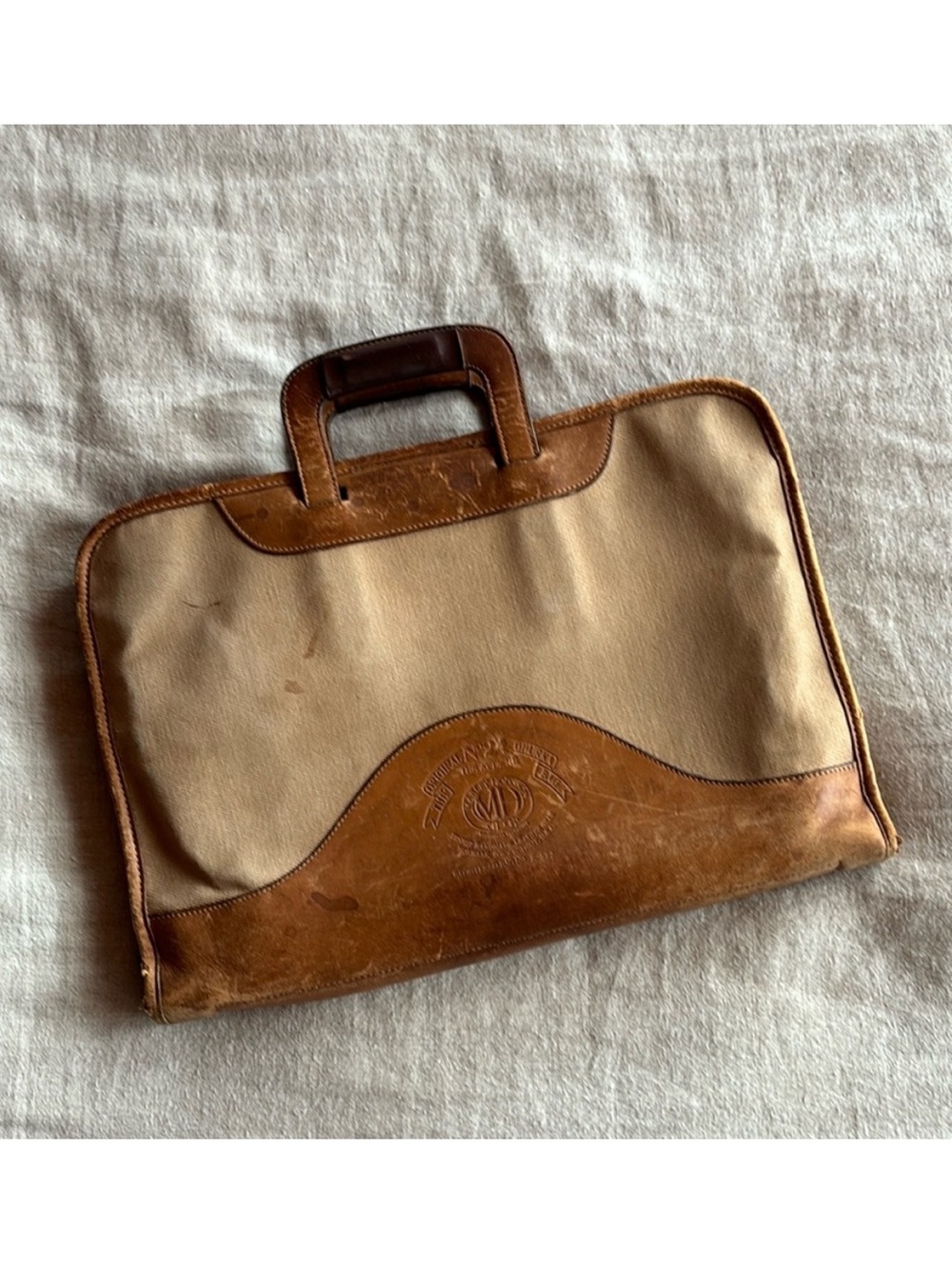 GHURKA The Attache No 24 Marley Hodgson Vintage Satchel